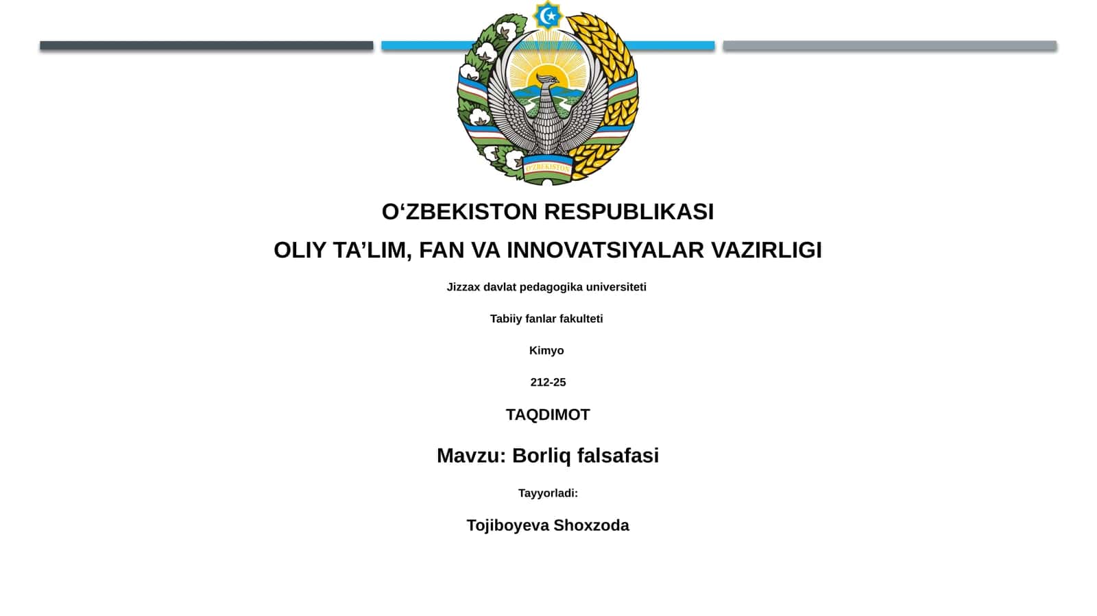 Borliq falsafasi