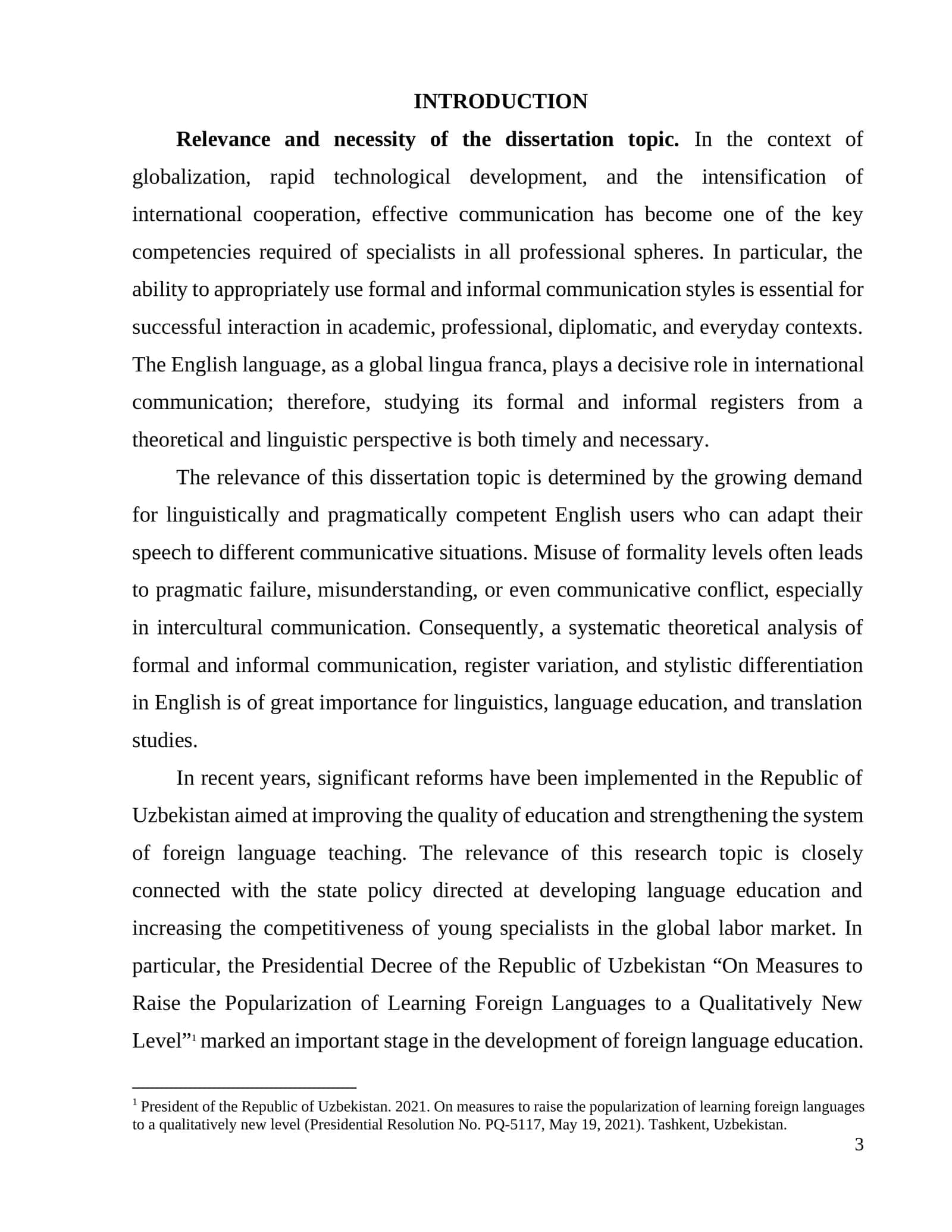 Introduction of English Formal and Informal Communication Styles