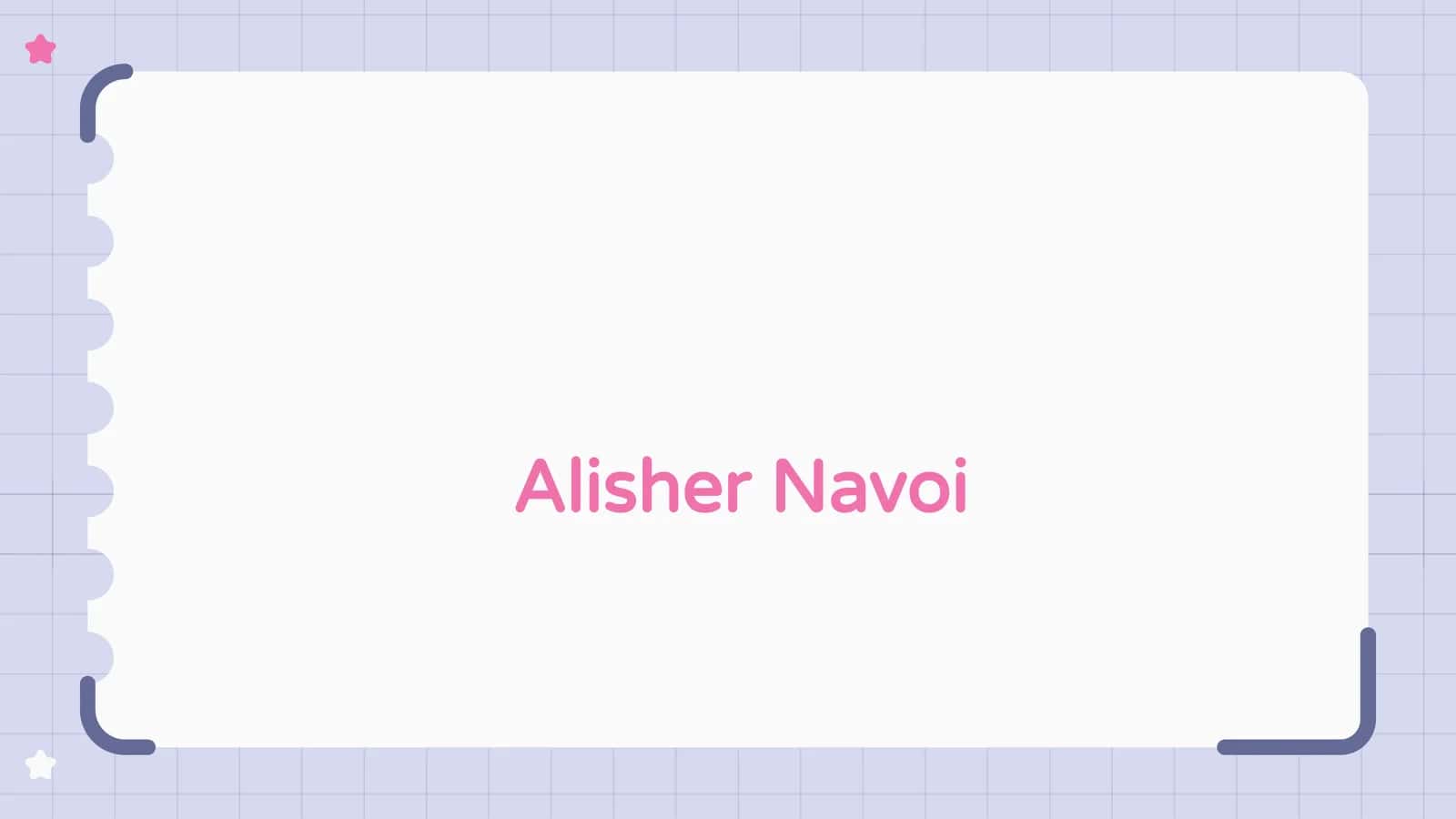 Alisher Navoi