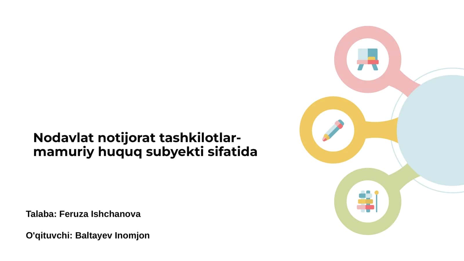 Nodavlat notijorat tashkilotlar bilan tanishuv