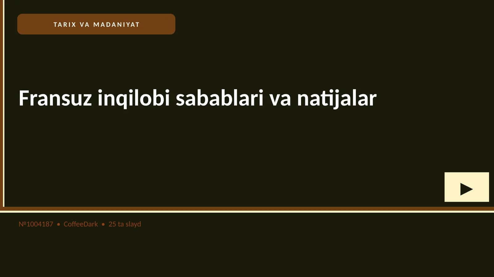 Fransuz inqilobi sabablari va natijalar