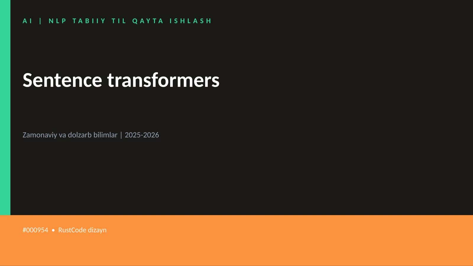 Sentence transformers