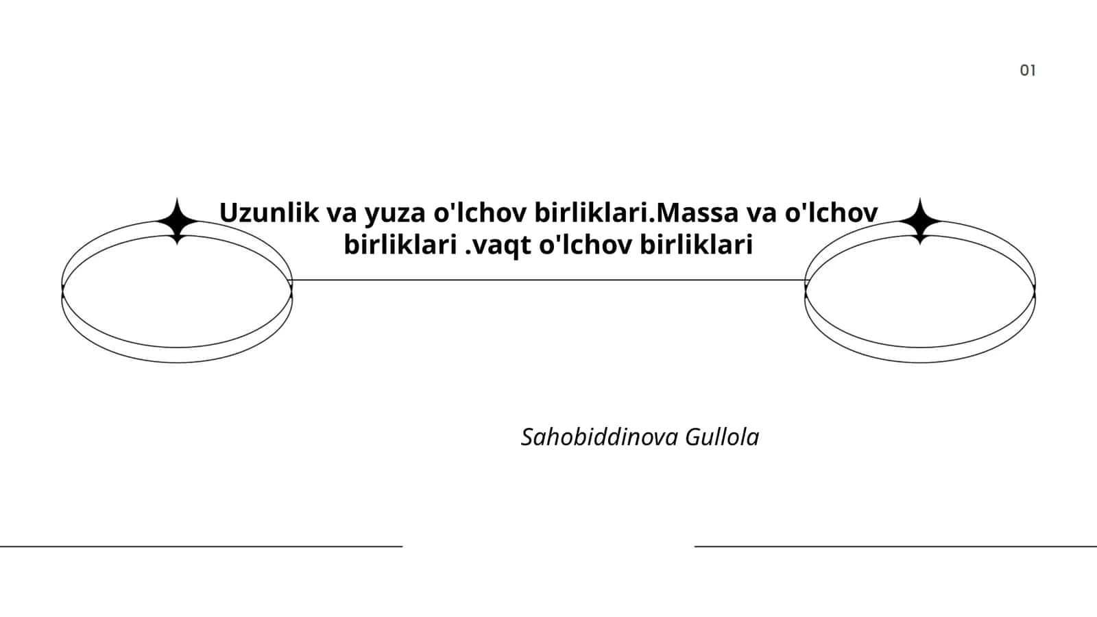 Uzunlik va yuza o'lchov birliklari
