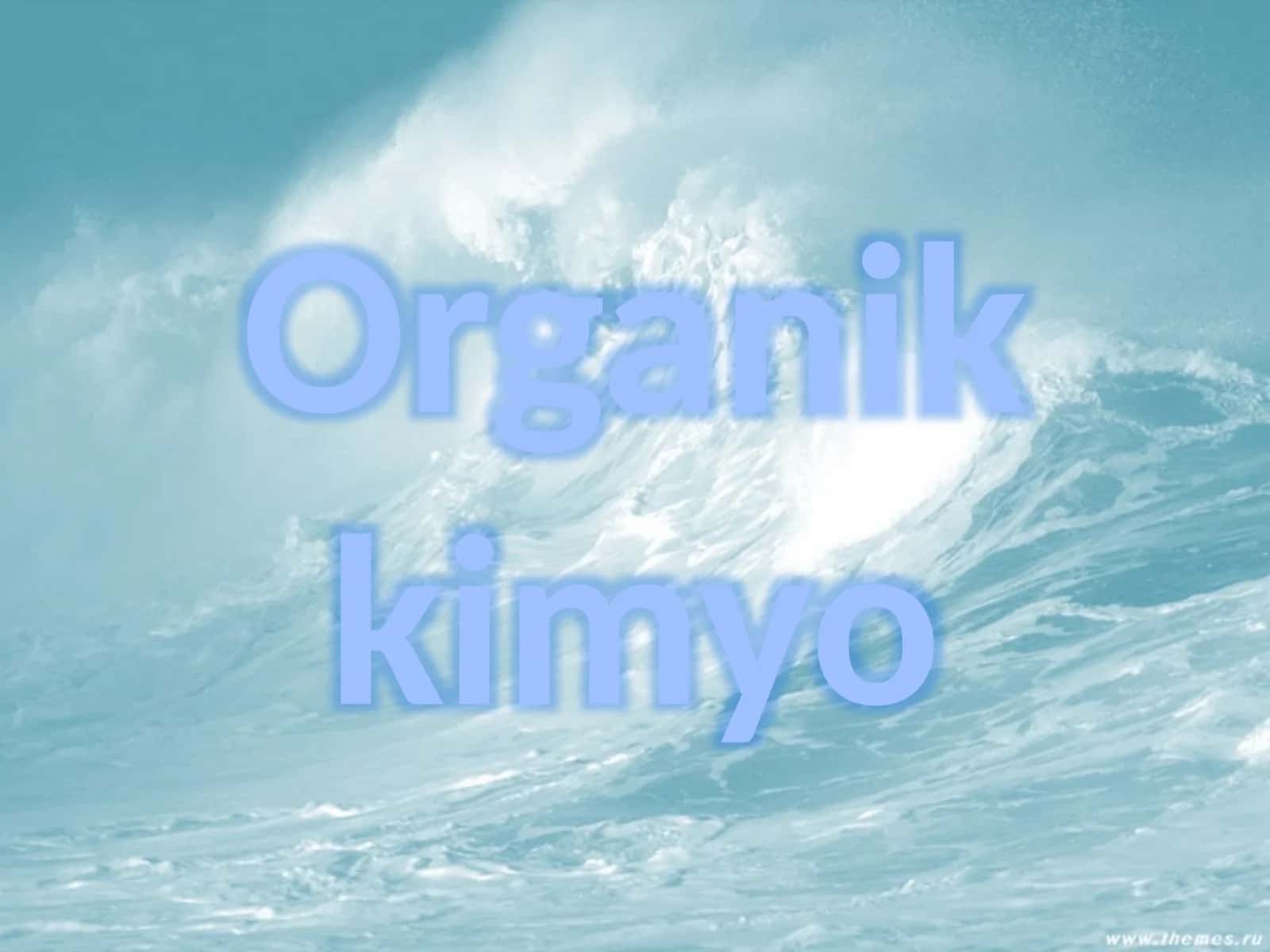 Organikkimyo