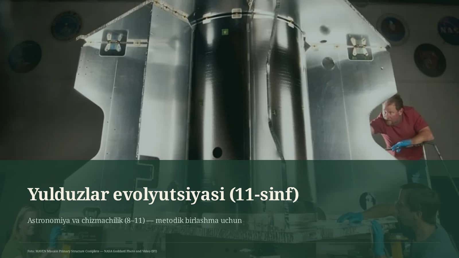 Yulduzlar evolyutsiyasi (11-sinf)