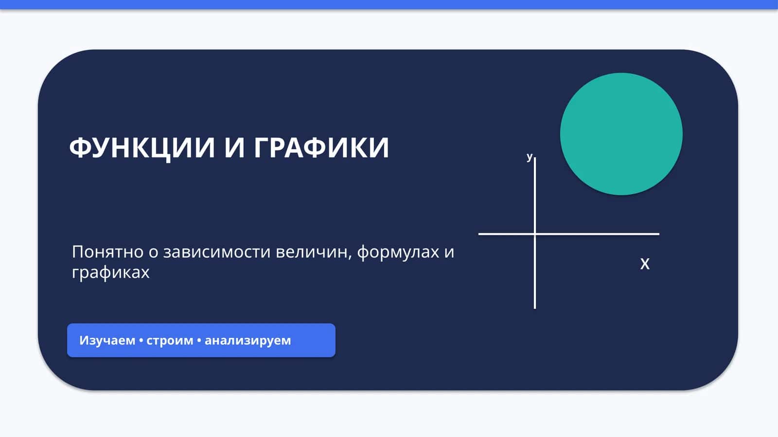 ФУНКЦИИ И ГРАФИКИ