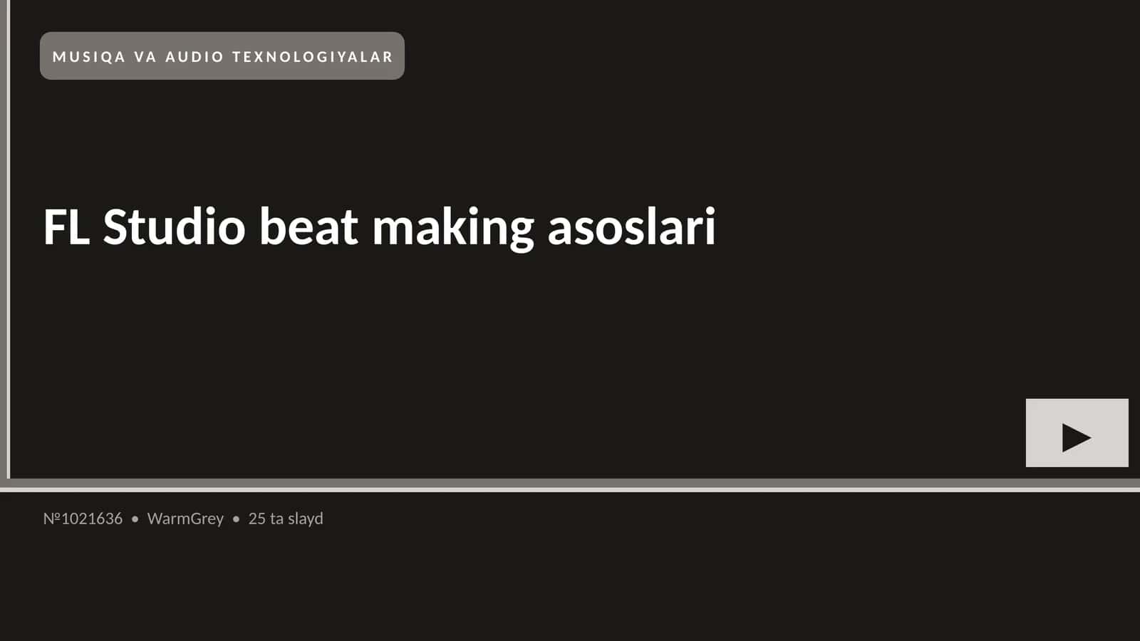 FL Studio beat making asoslari