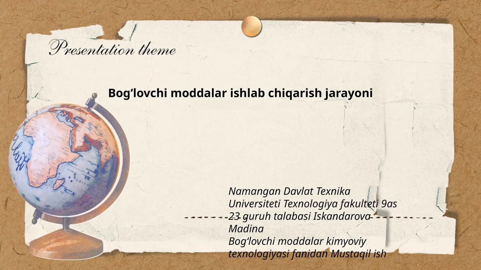 Bogʻlovchi moddalar ishlab chiqarish jarayoni
