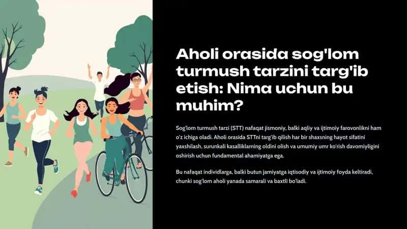 Sog'lom turmush tarzi