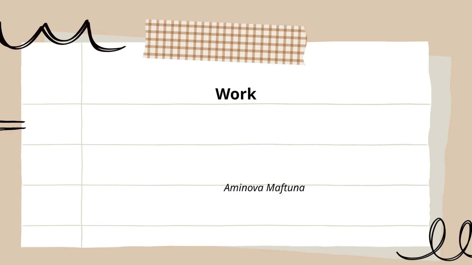 Work-Life Balance