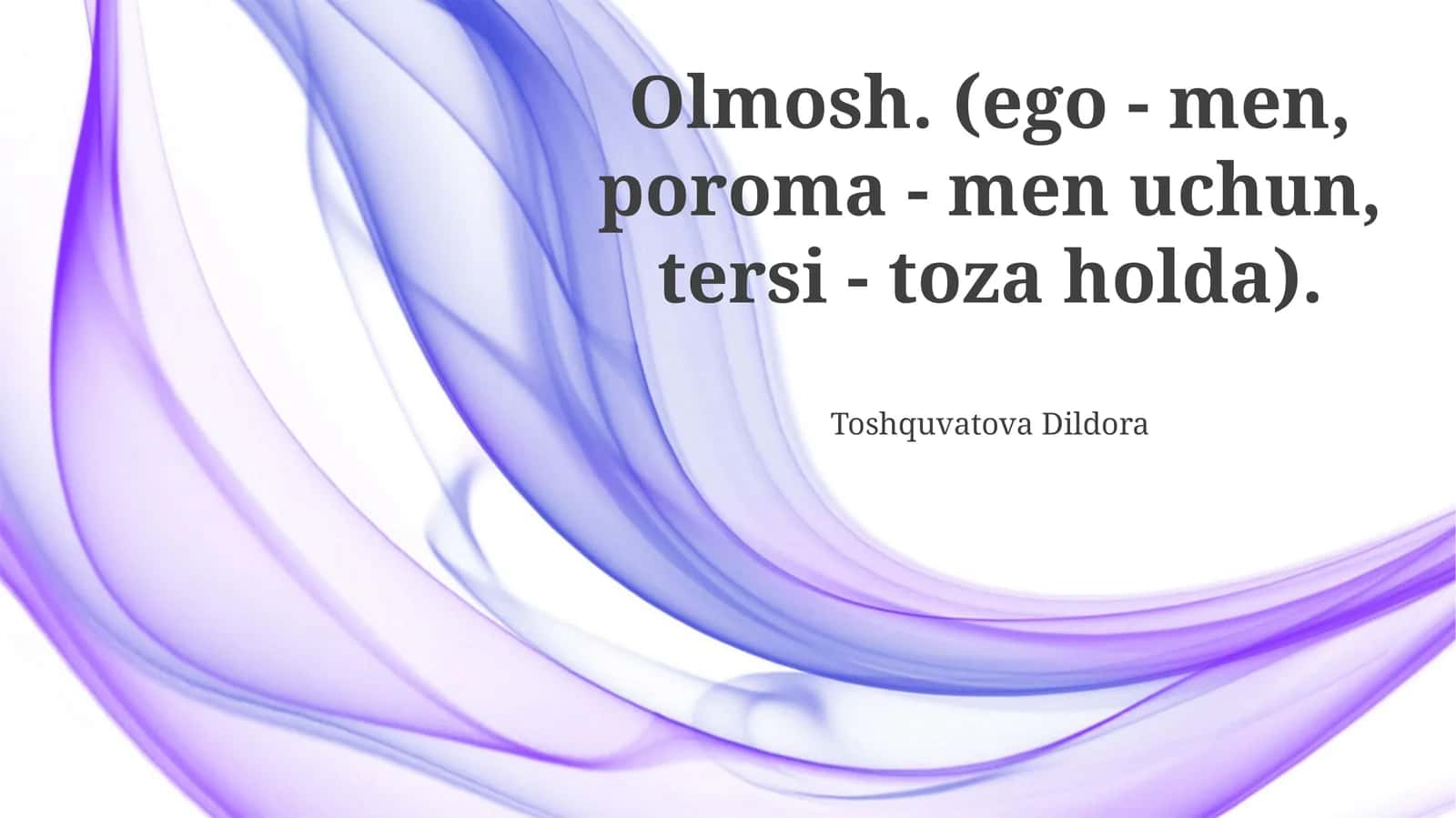 Olmosh