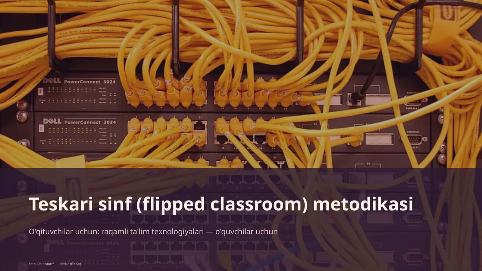 Teskari sinf (flipped classroom) metodikasi