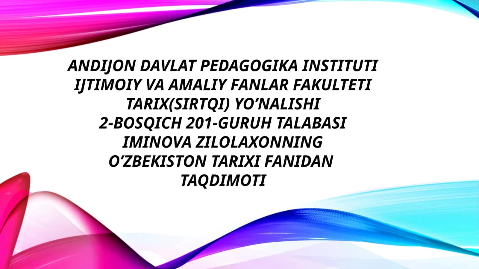 XIVA XONLIGINING TASHKIL TOPISHI VA SIYOSIY TARIXI