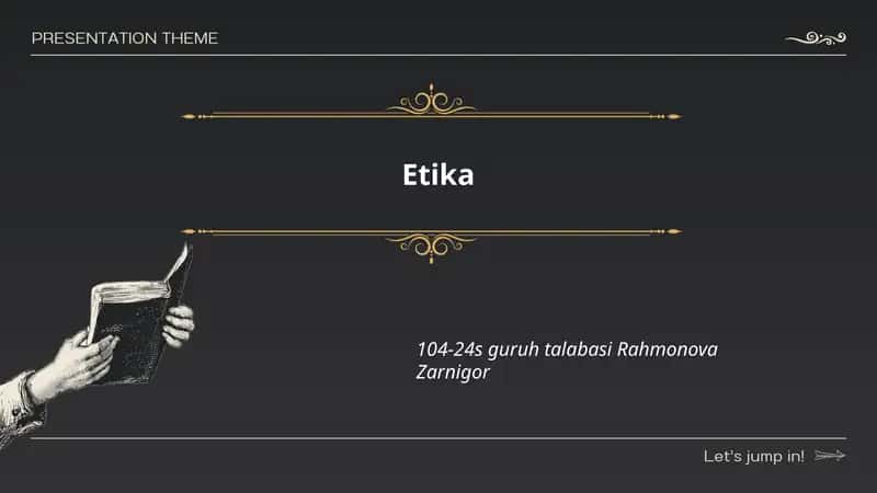 Etika