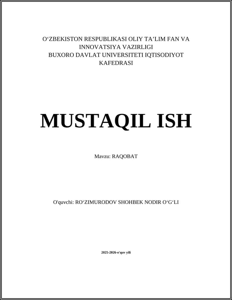 Raqobat