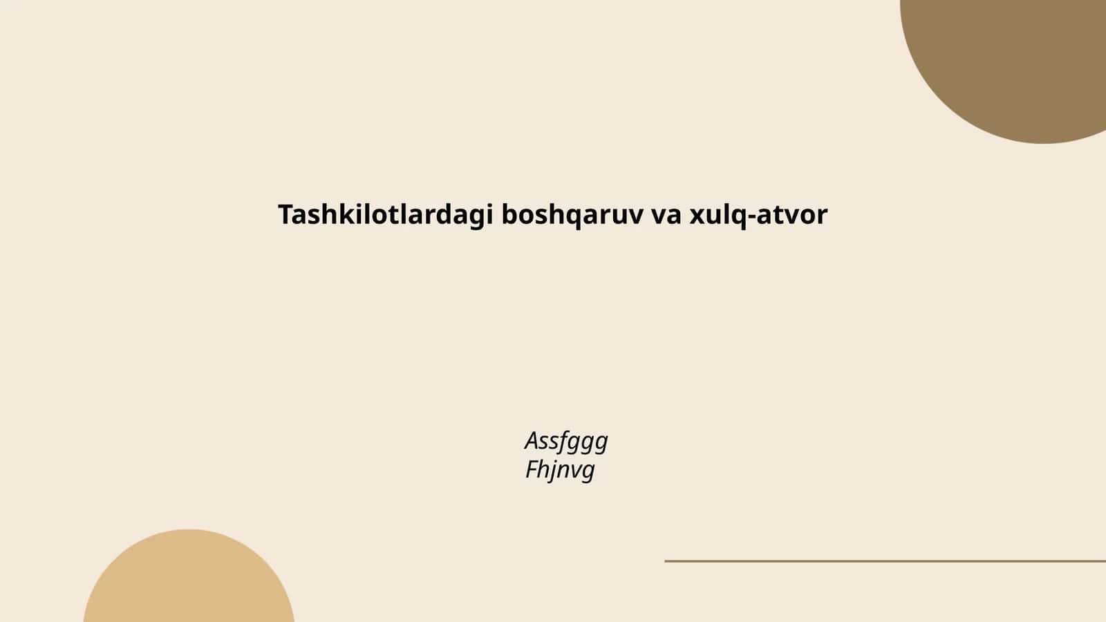 Tashkilotlarda rahbarlik usullari