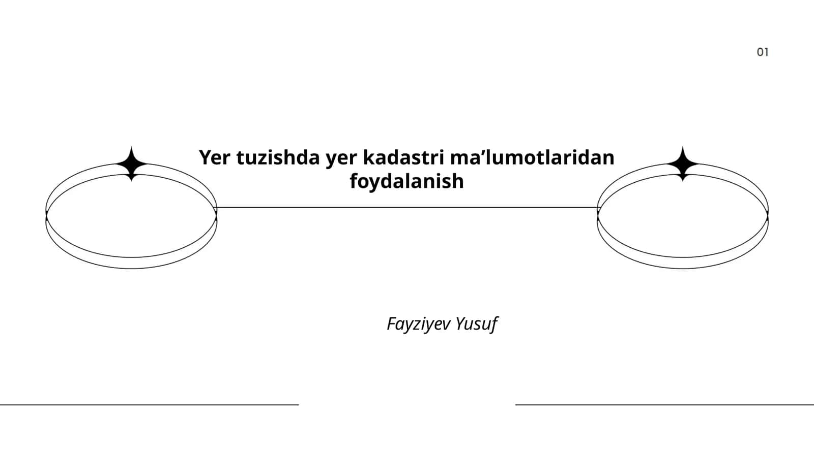 Yer tuzishda yer kadastri maʼlumotlaridan foydalanish