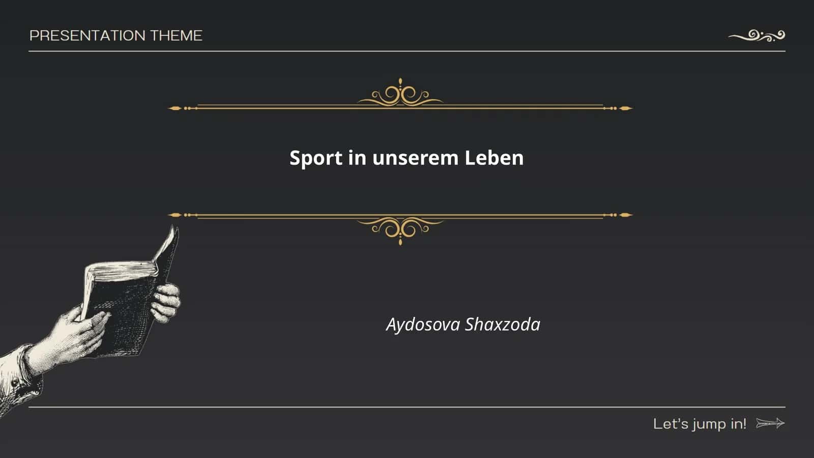 Sport in unserem Leben