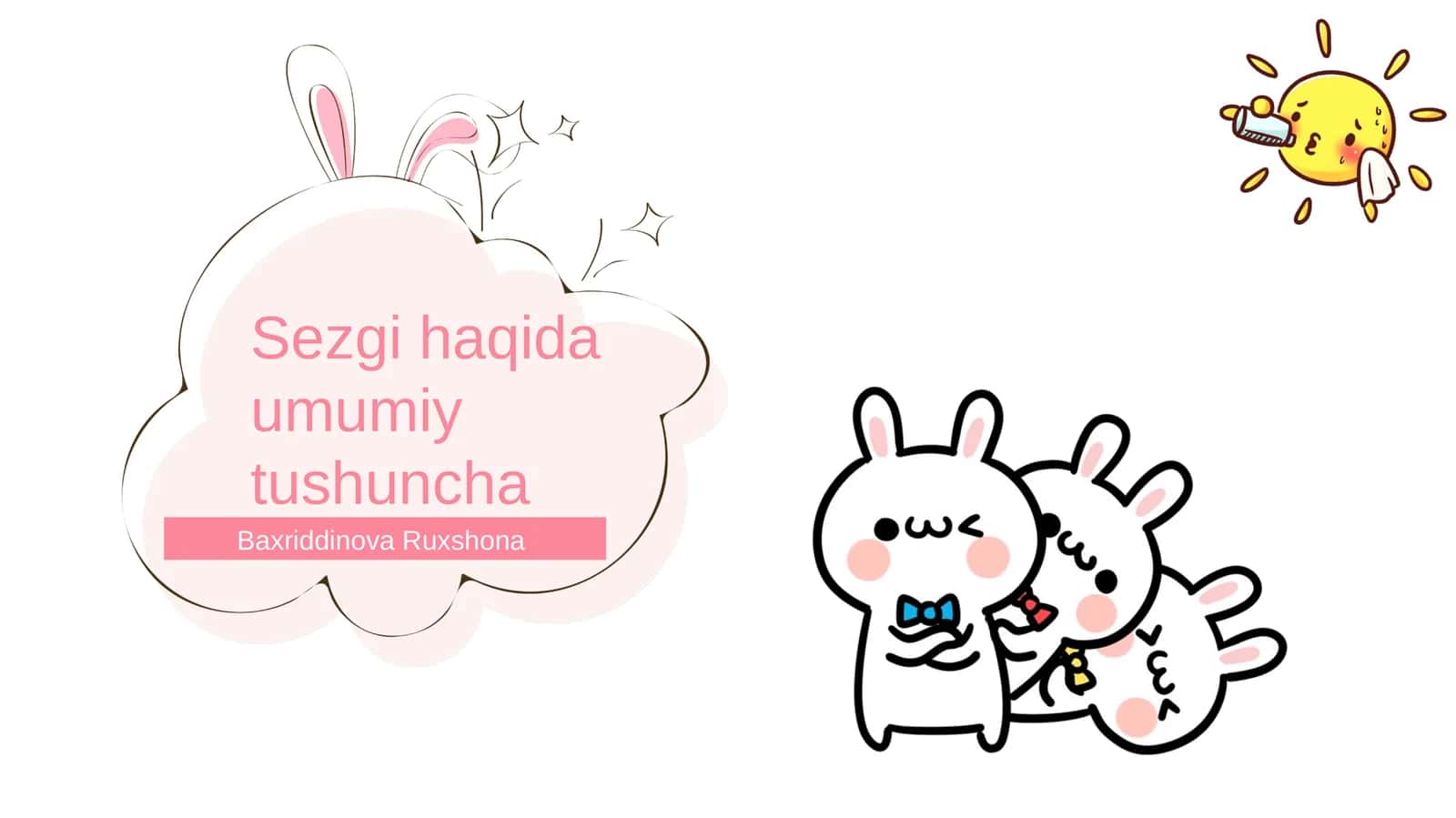 Sezgi Haqida Umumiy Tushuncha