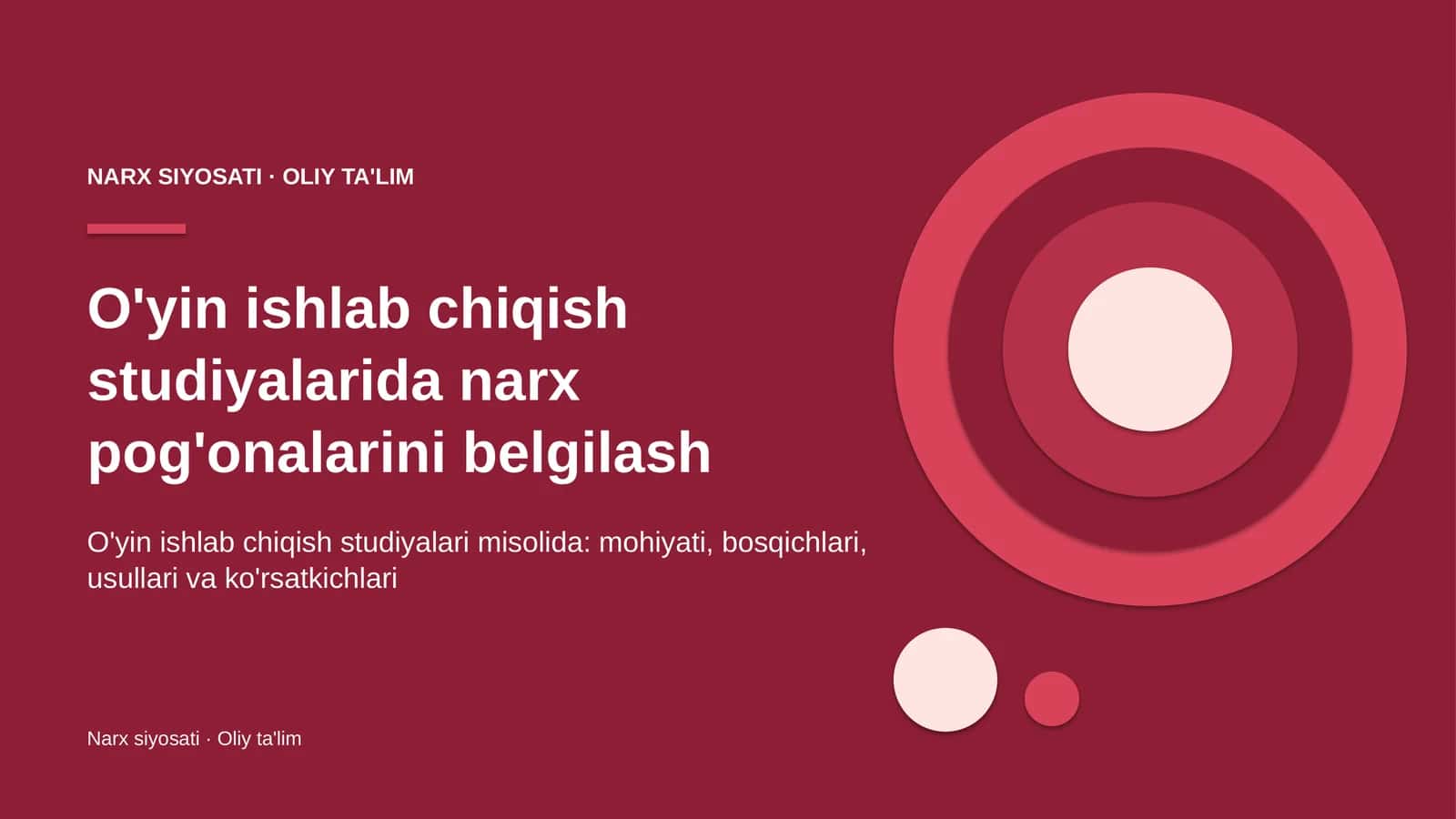 o'yin ishlab chiqish studiyalarida narx pog'onalarini belgilash 7344