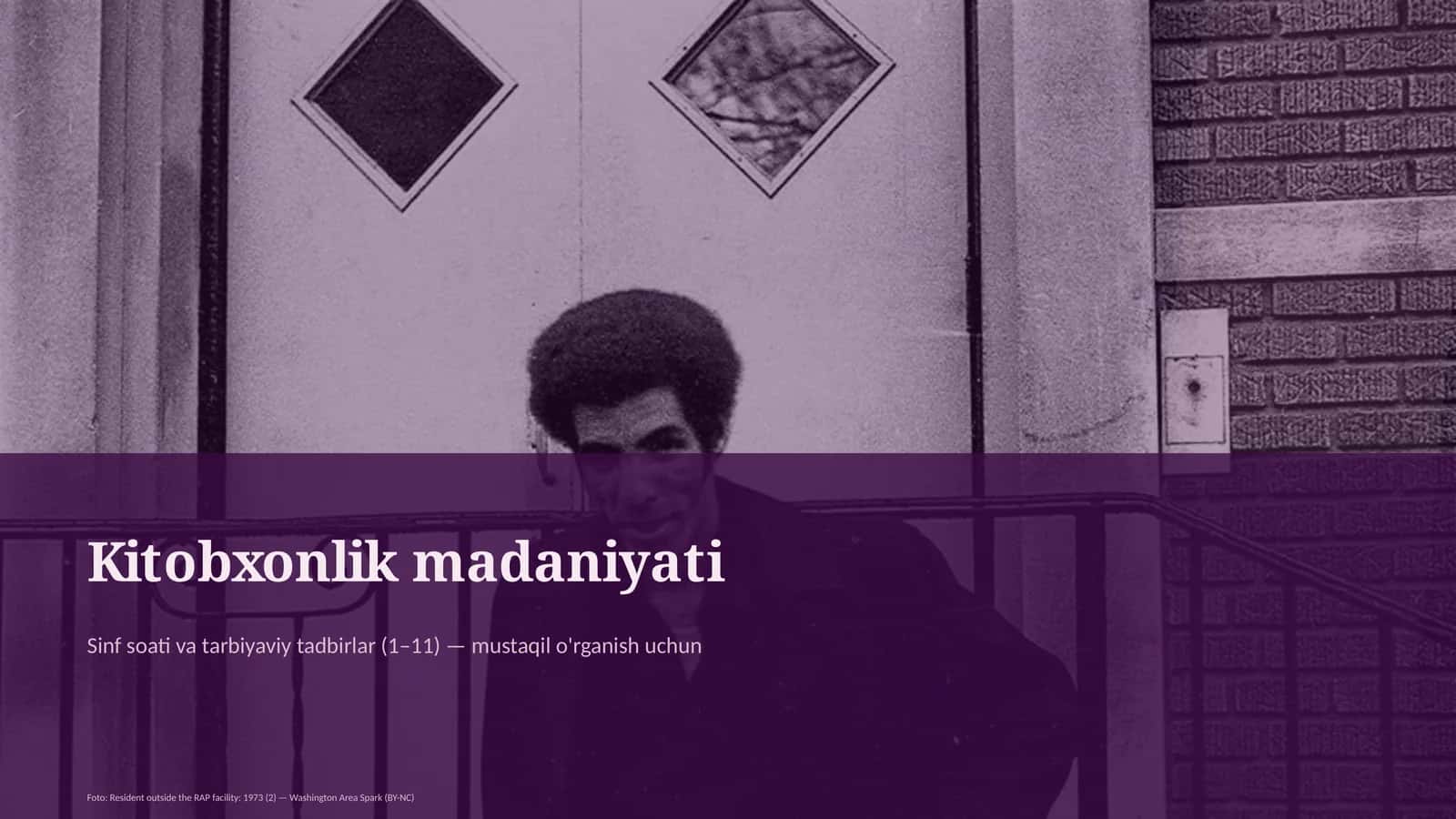 Sinf soati va tarbiyaviy tadbirlar (1– 11)