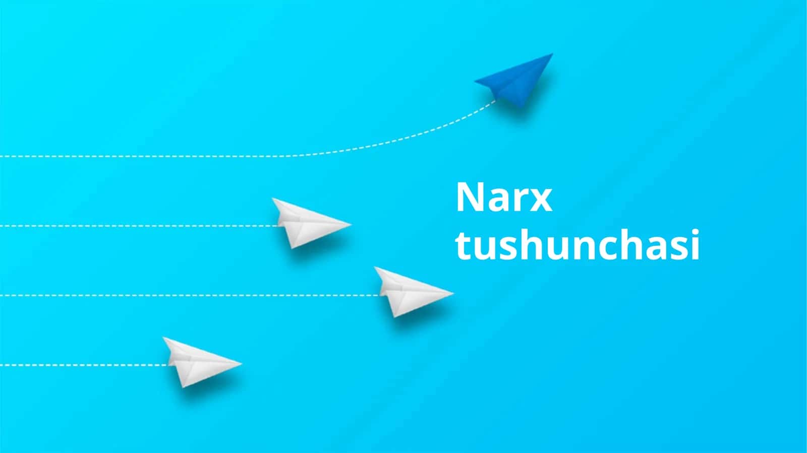 Narx tushunchasi
