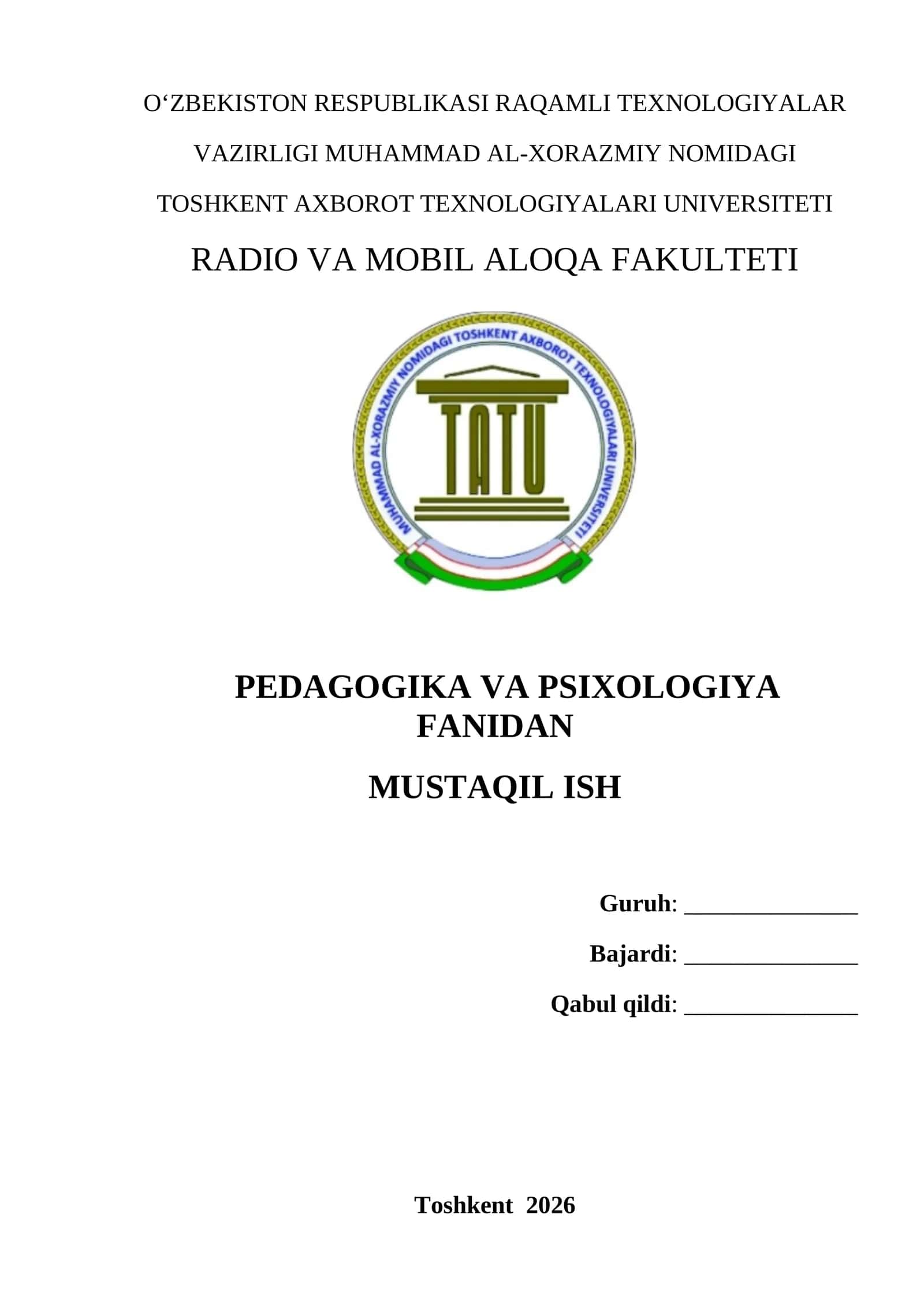 Shaxsga yo‘naltirilgan ta’lim texnologiyalari