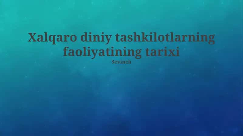 Tarixiy ildizlar, shakllanish va dastlabki ta'sirlar