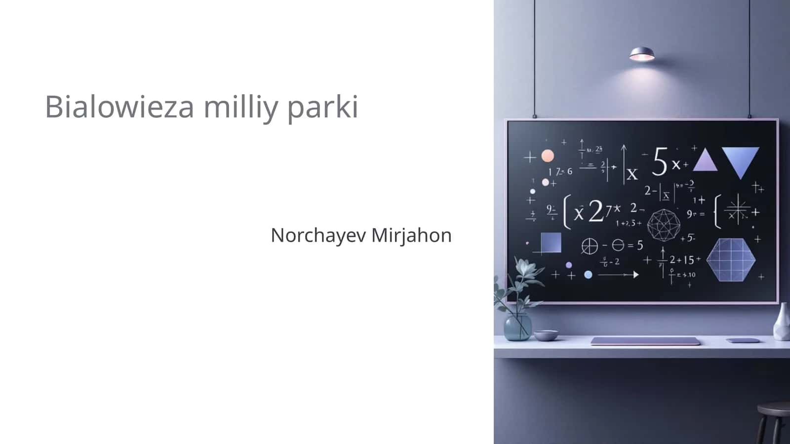 Bialowieza milliy parki