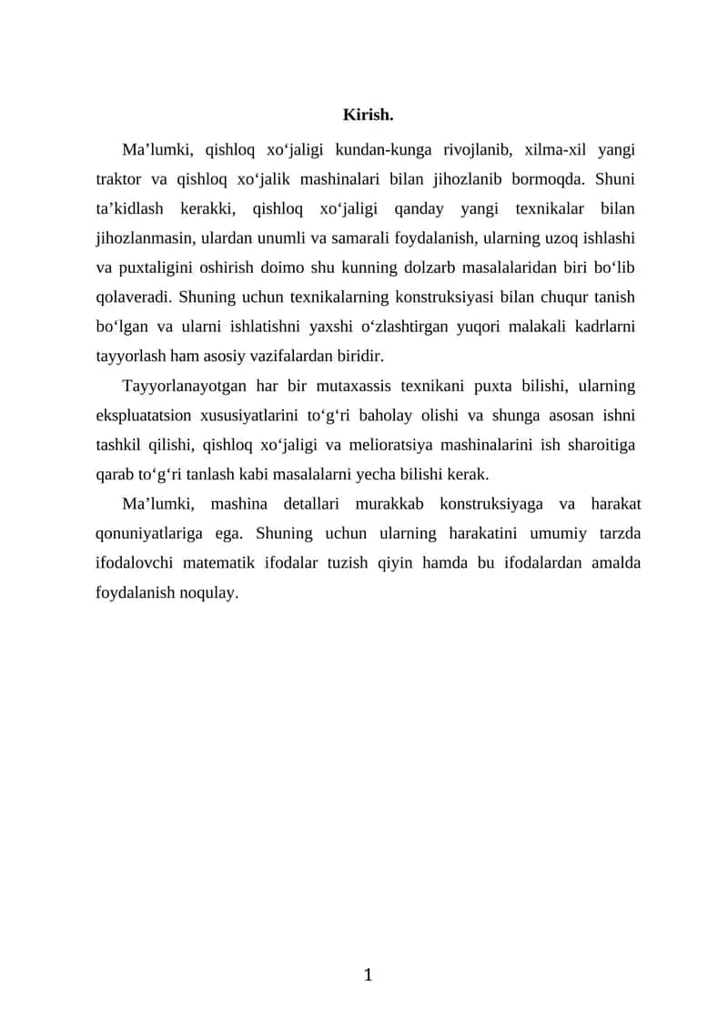 Mashina detallari