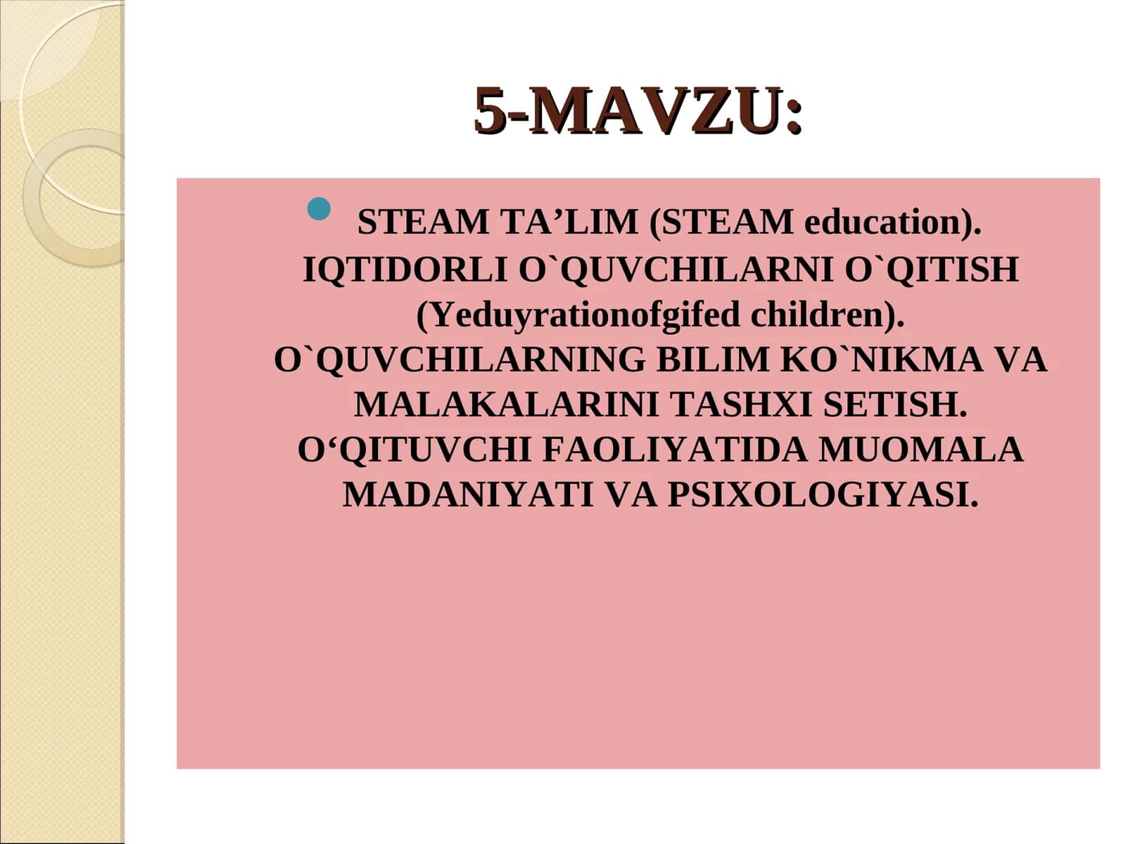 STEAM TA’LIM