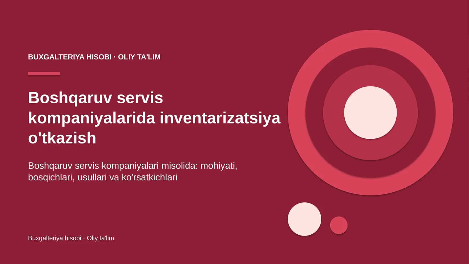 boshqaruv servis kompaniyalarida inventarizatsiya o'tkazish 8600