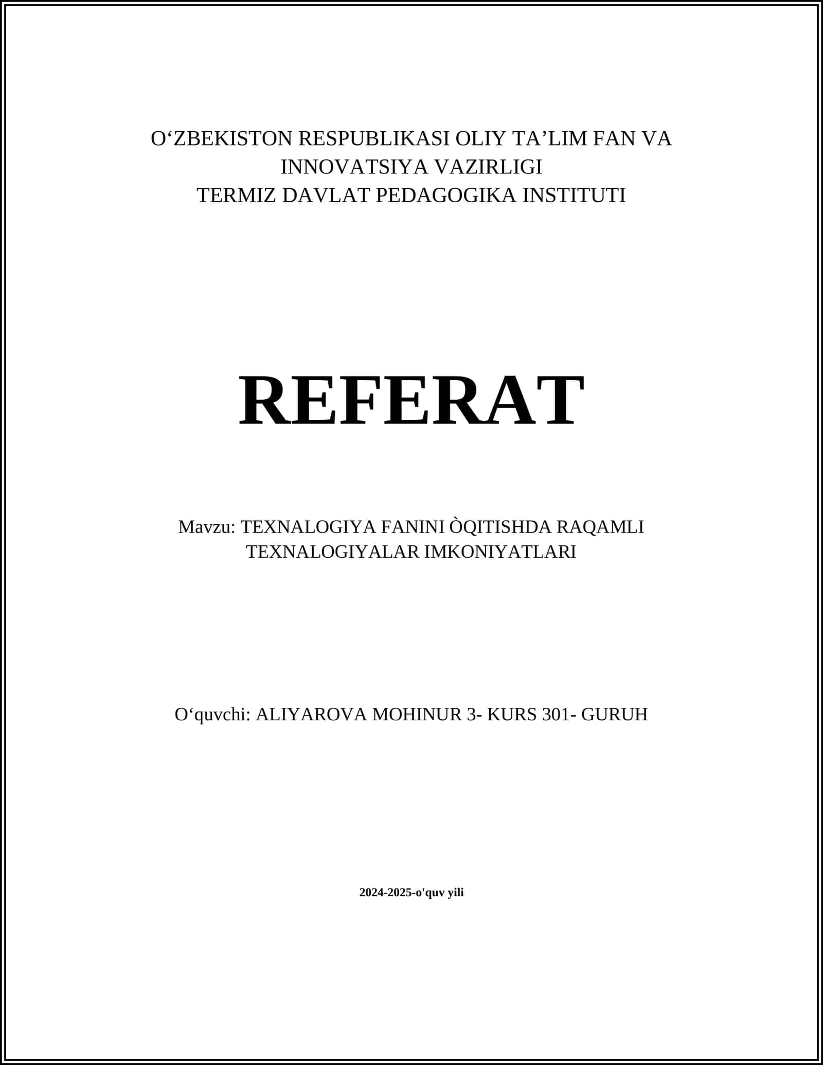 Raqamli ta'lim platformalari