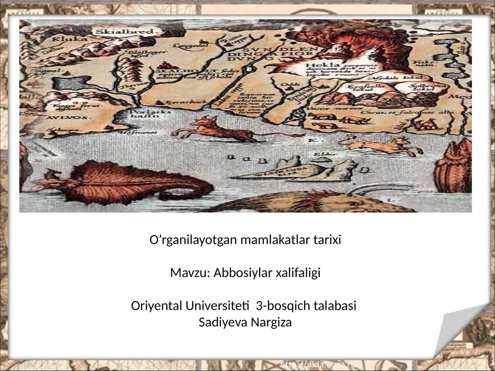 Abbosiylar halifaligi.