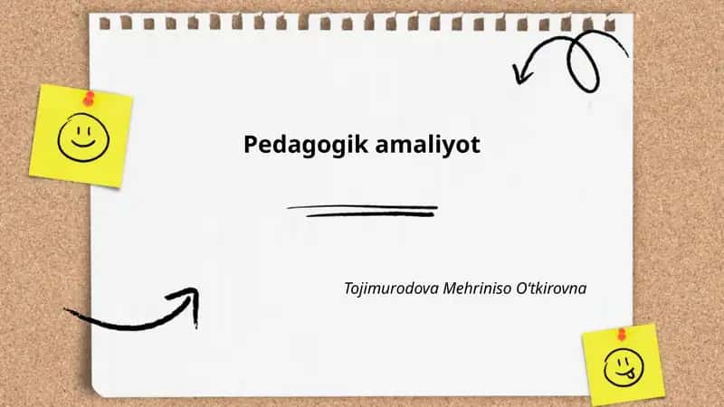 Pedagogik amaliyot