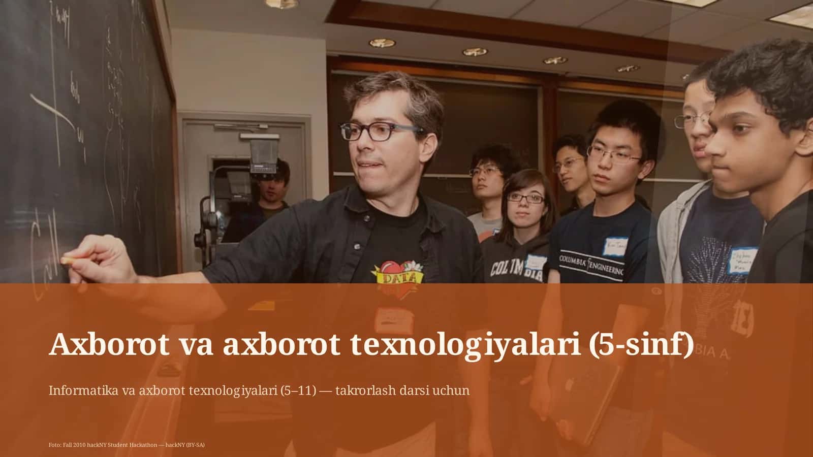 Informatika va axborot texnologiyalari (5–11)