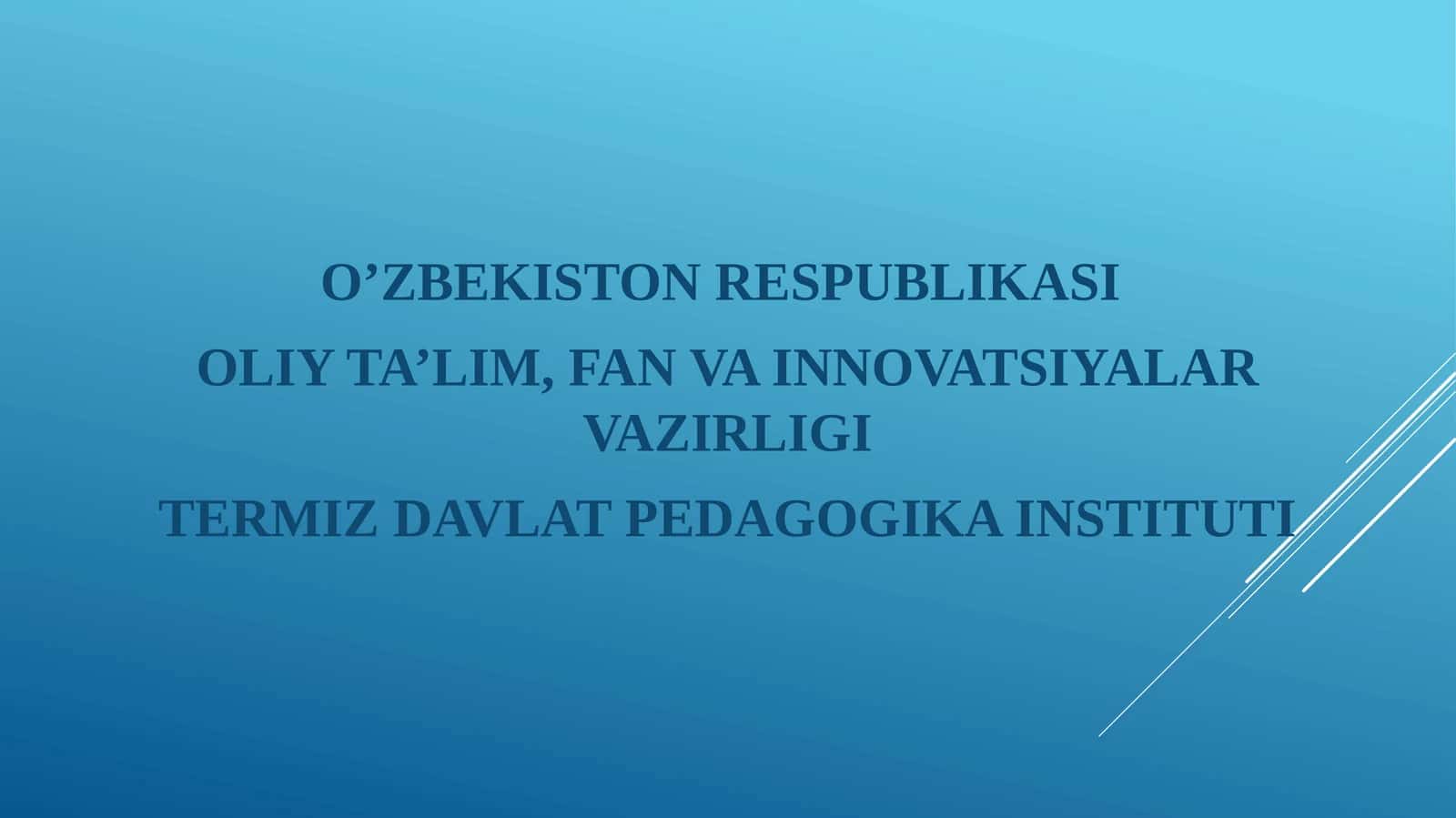 Robotlarni boshqarish tizimlari