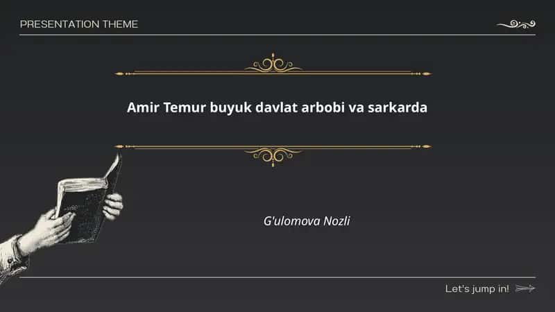 Amir Temurning Hayoti va Oilaviy Kelib Chiqishi
