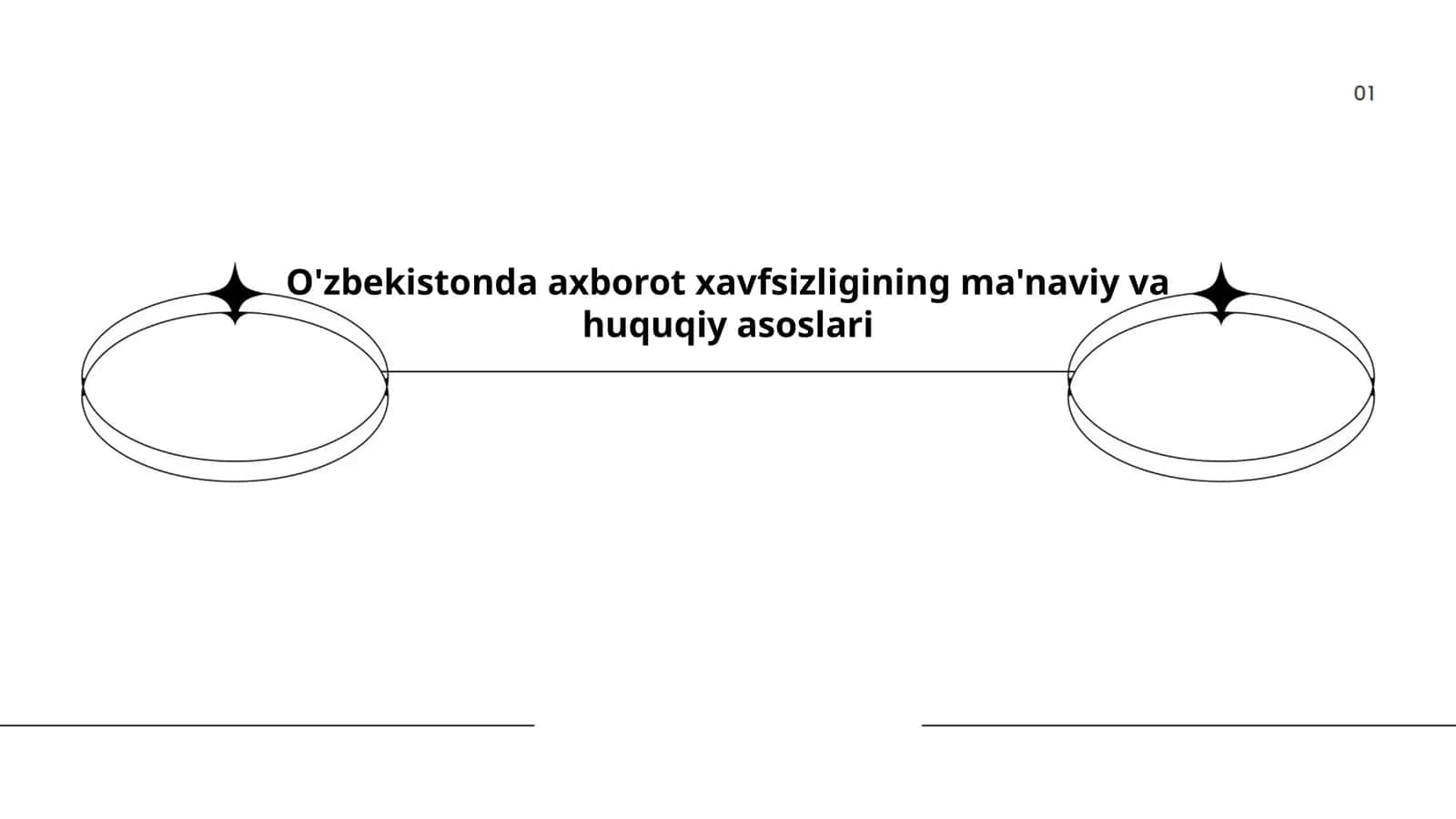 O'zbekistonda axborot xavfsizligining ma'naviy va huquqiy asoslari