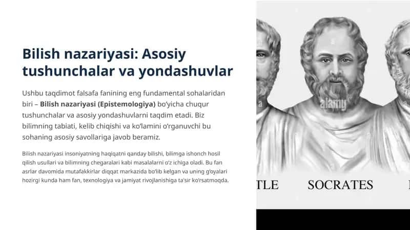 Bilish nazariyasi: Asosiy tushunchalar va yondashuvlar