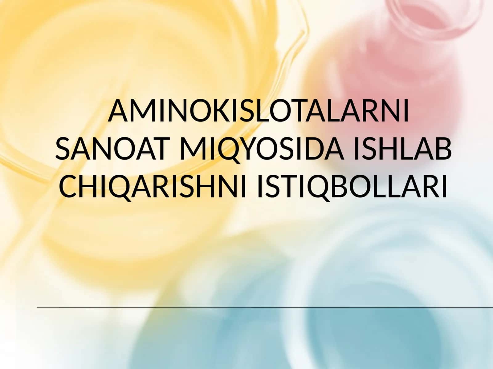 Aminokislotalar