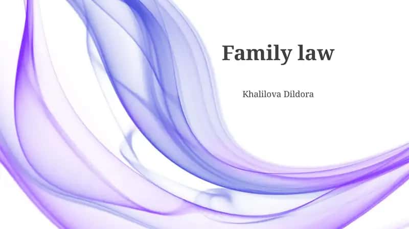 Family law