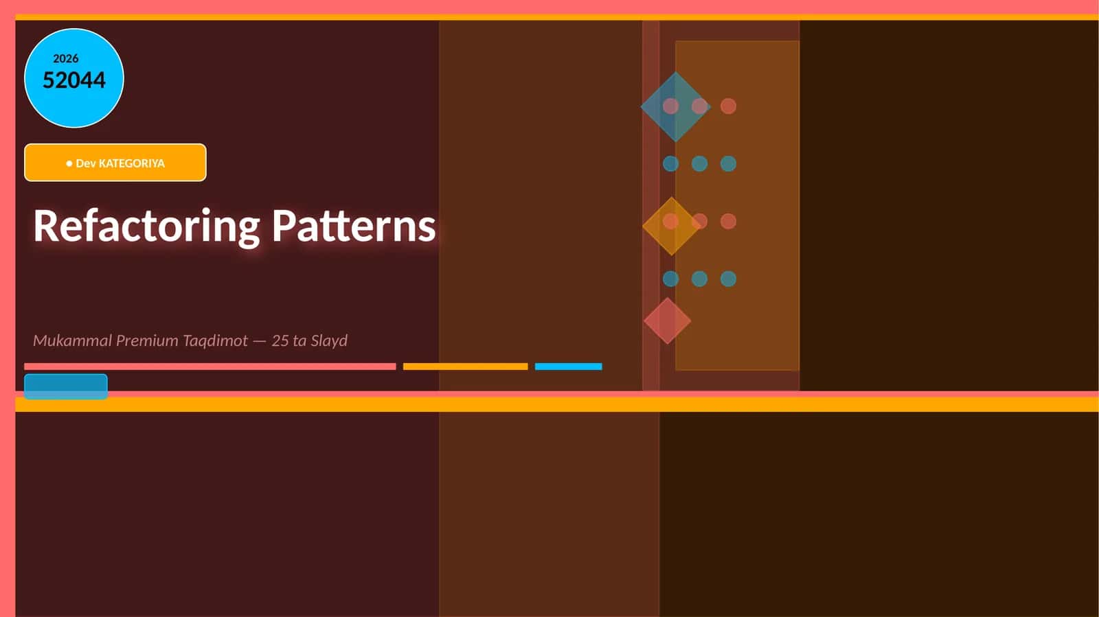 Refactoring Patterns