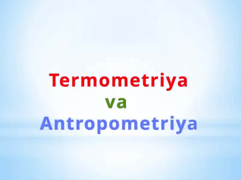 Termometriya