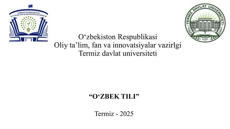 Matn turlari. O’zbekistonda turizmning rivojlanishi