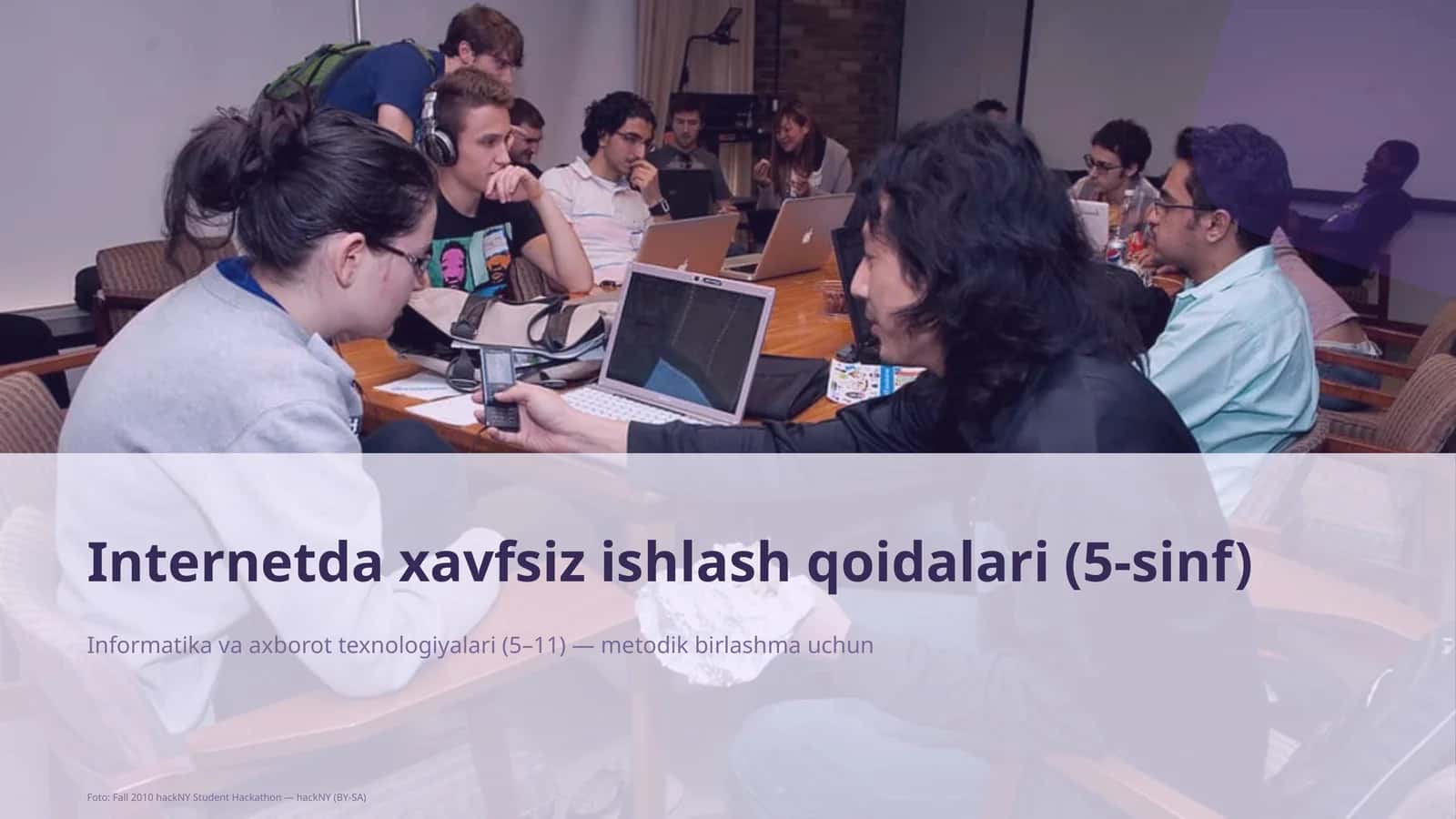 Internetda xavfsiz ishlash qoidalari (5-sinf)