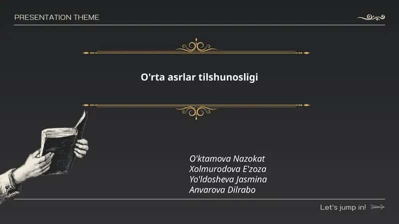 O'rta asrlar turkiy tillarining fonetikasi va fonologiyasi
