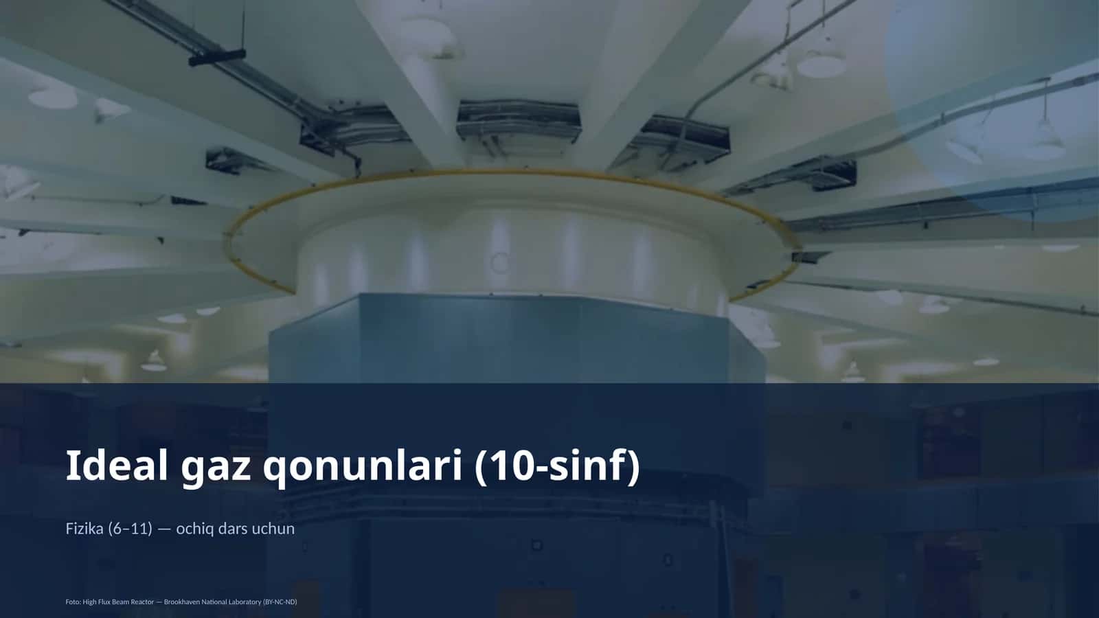 Ideal gaz qonunlari (10-sinf)