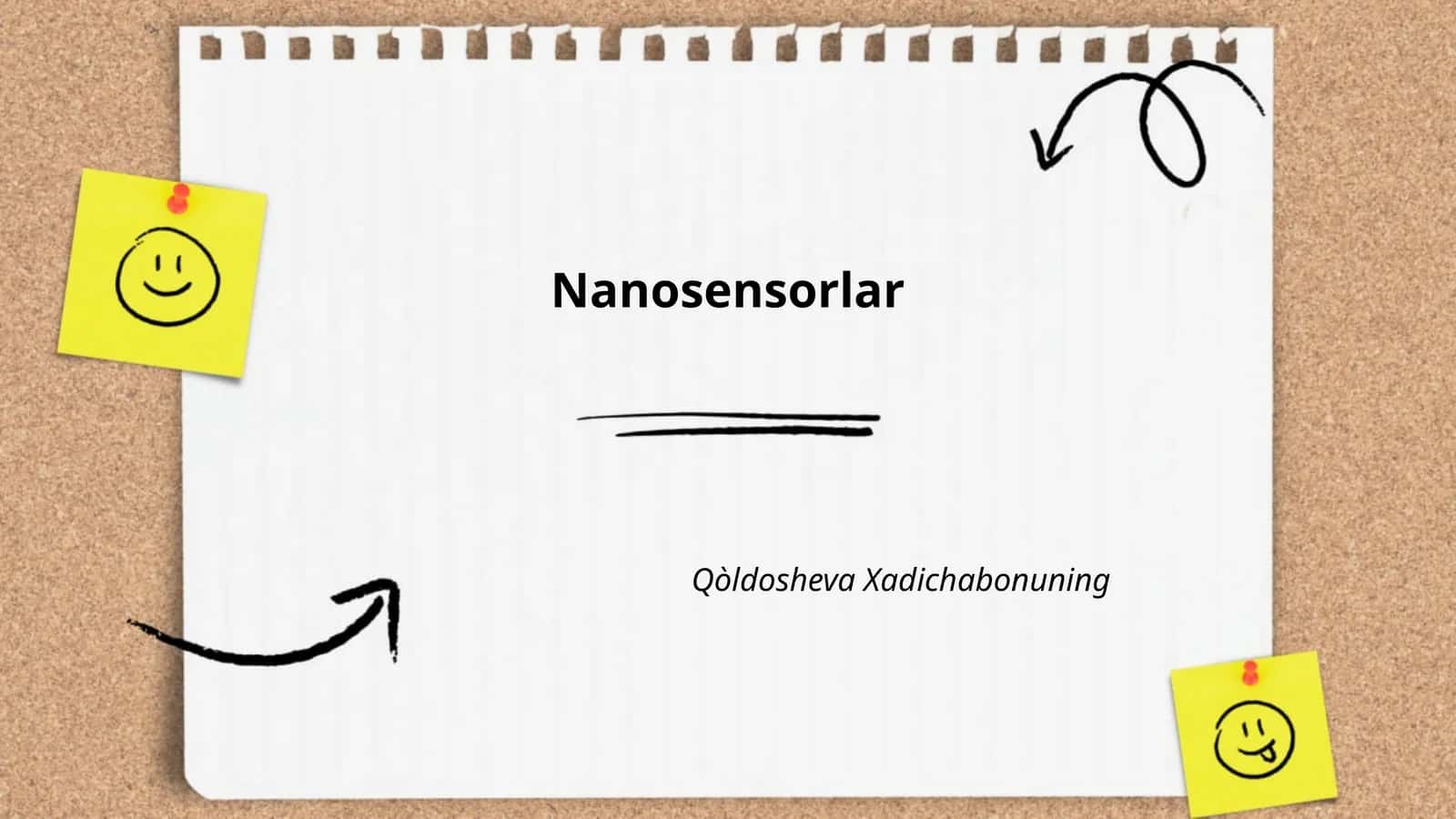 Nanosensorlar