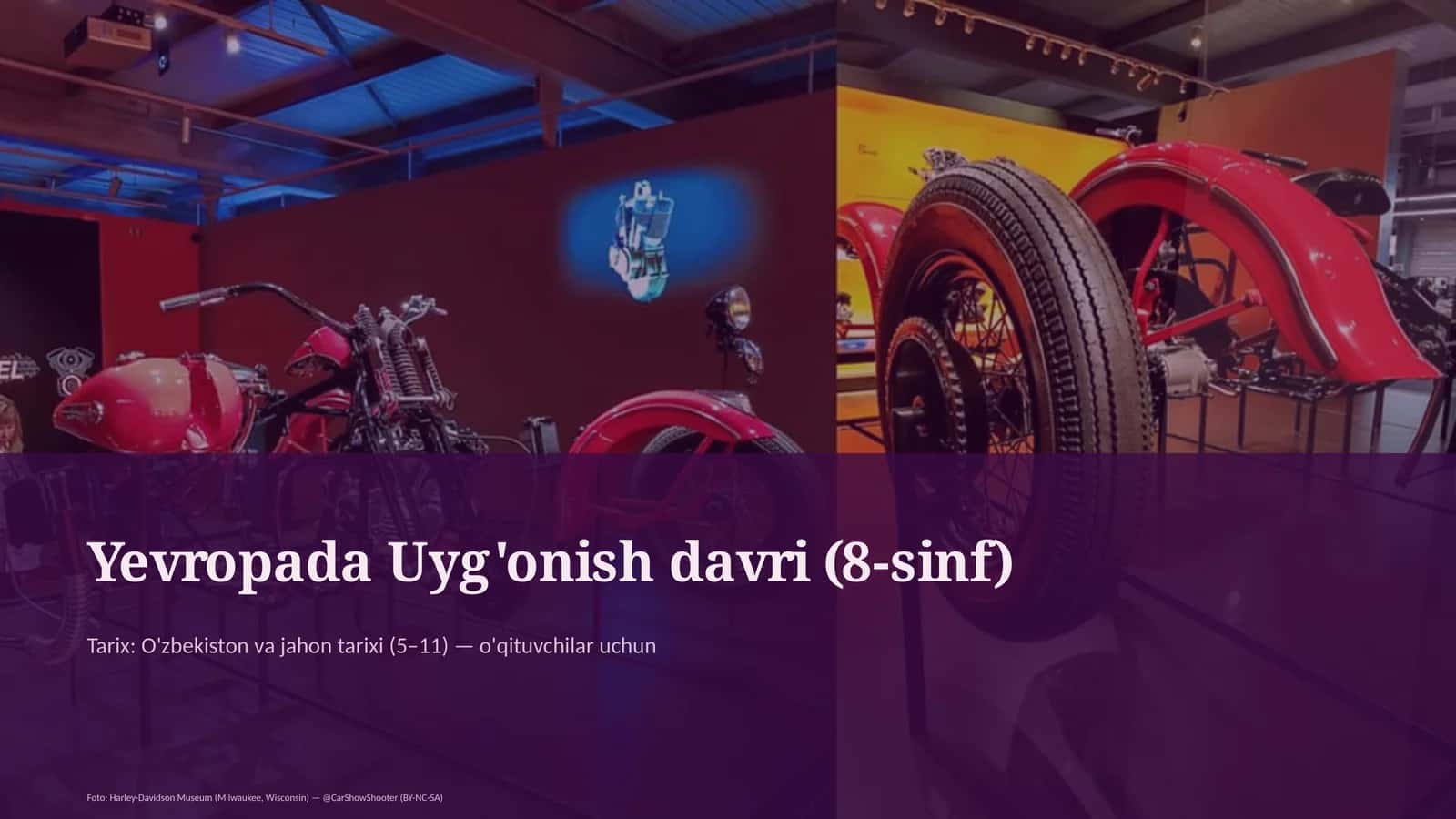 Yevropada Uyg'onish davri (8-sinf)